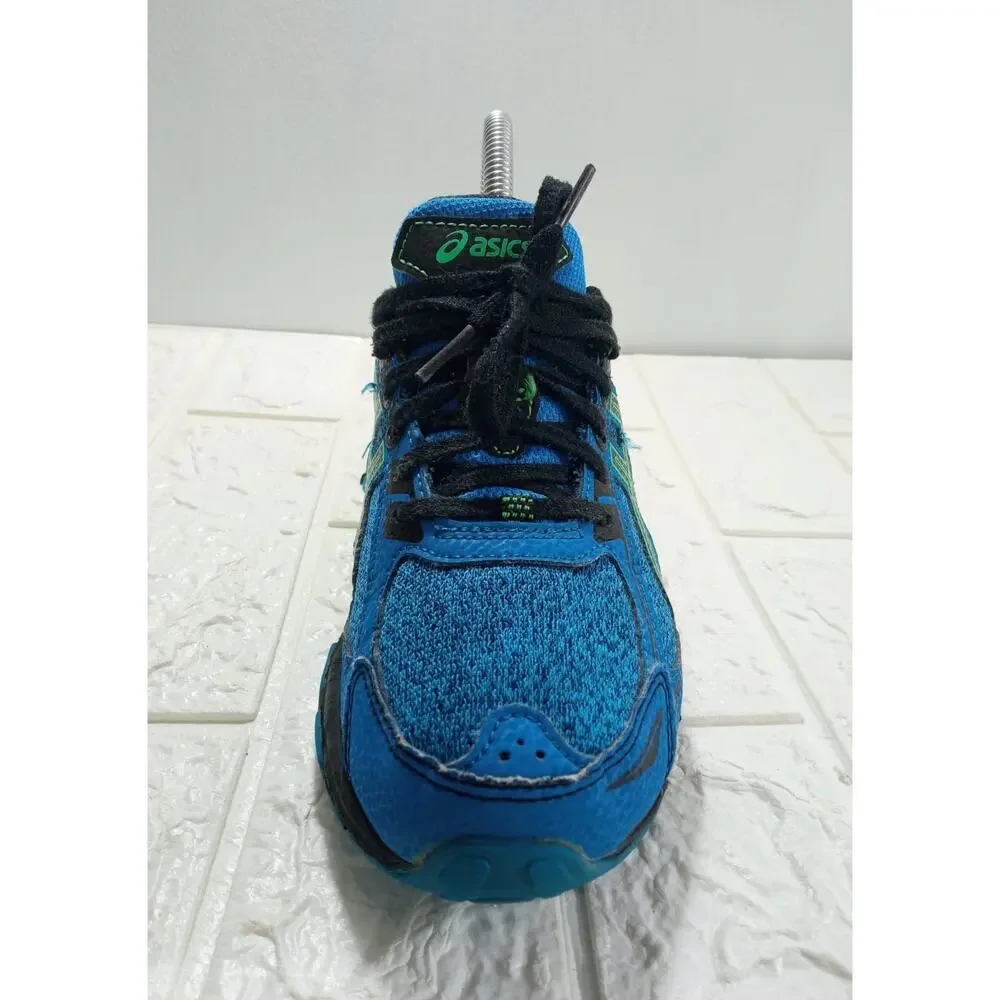Asics Gel-Venture 6 GS 1014A077 Running Shoes Blue Green Trekking Size 4.5 Y